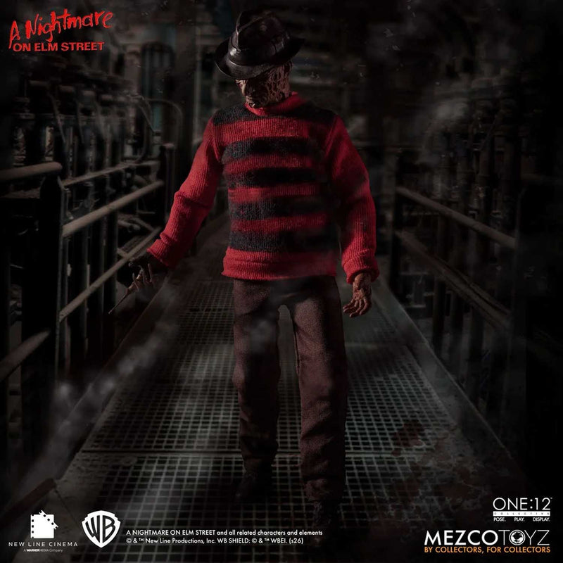 Load image into Gallery viewer, Mezco Toyz - One 12 A Nightmare on Elm Street - Freddy Krueger
