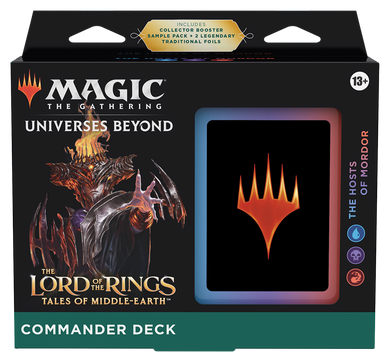 MTG - Lord of the Rings - Tales of Middle-Earth - Commander Deck - The Hosts of Mordor