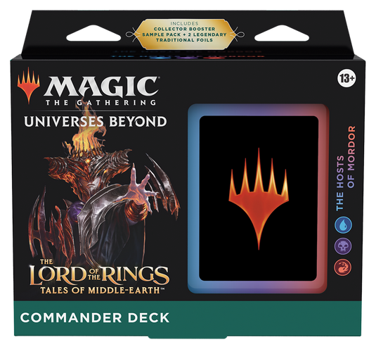 MTG - Lord of the Rings - Tales of Middle-Earth - Commander Deck - The Ages Three and Up MTG - Lord of the Rings - Tales of Middle-Earth - Commander Deck - The Ages Three and Up