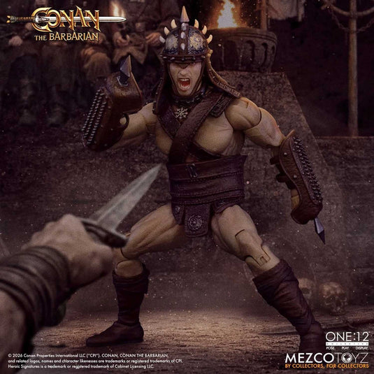 Mezco Toyz - One 12 Conan The Barbarian (1982) - Conan (Pit Fighter Edition)