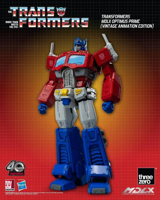 Threezero - Transformers - MDLX Vintage Animated Optimus Prime