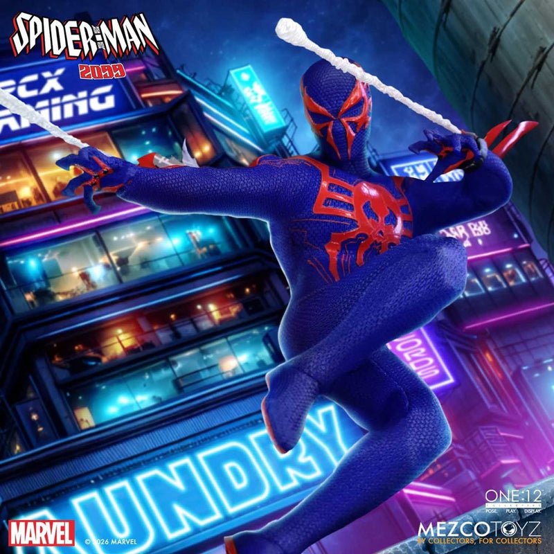 Load image into Gallery viewer, Mezco Toyz - One 12 Marvel Comics - Spider-Man 2099
