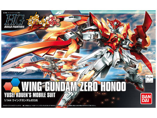 High Grade Build Fighters 1/144 - 033 Wing Gundam Zero Honoo