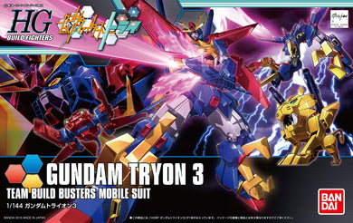 High Grade Build Fighters 1/144 - 033 Gundam Tryon 3