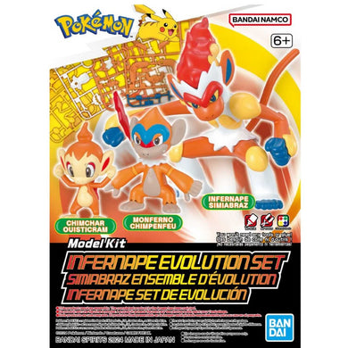 Bandai - Pokemon Model Kit - Infernape Evolution Set