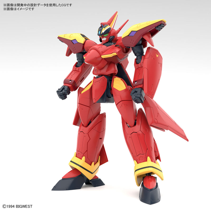 Load image into Gallery viewer, Bandai - HG 1/100 Macross 7 - VF-19 Custom Fire Valkyrie with Sound Booster
