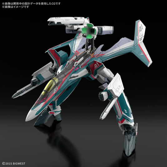 Bandai - HG 1/100 Macross Delta - VF-31S Siegfried (Arad Molders' Custom)
