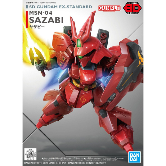 SD Gundam EX Standard - 017 MSN-04 Sazabi