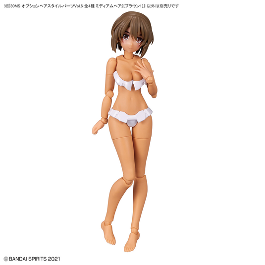 30 Minutes Sisters - Option Hairstyle Parts Vol. 6: Medium Hair 2 (Brown 1)