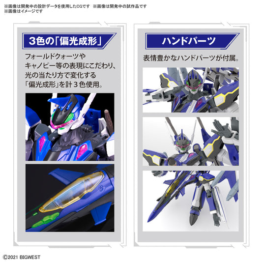 Bandai - HG 1/100 Macross Delta- YF-29 Durandal Valkyrie (Maximilian Genius Use) Full Set Pack