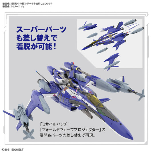 Bandai - HG 1/100 Macross Delta- YF-29 Durandal Valkyrie (Maximilian Genius Use) Full Set Pack