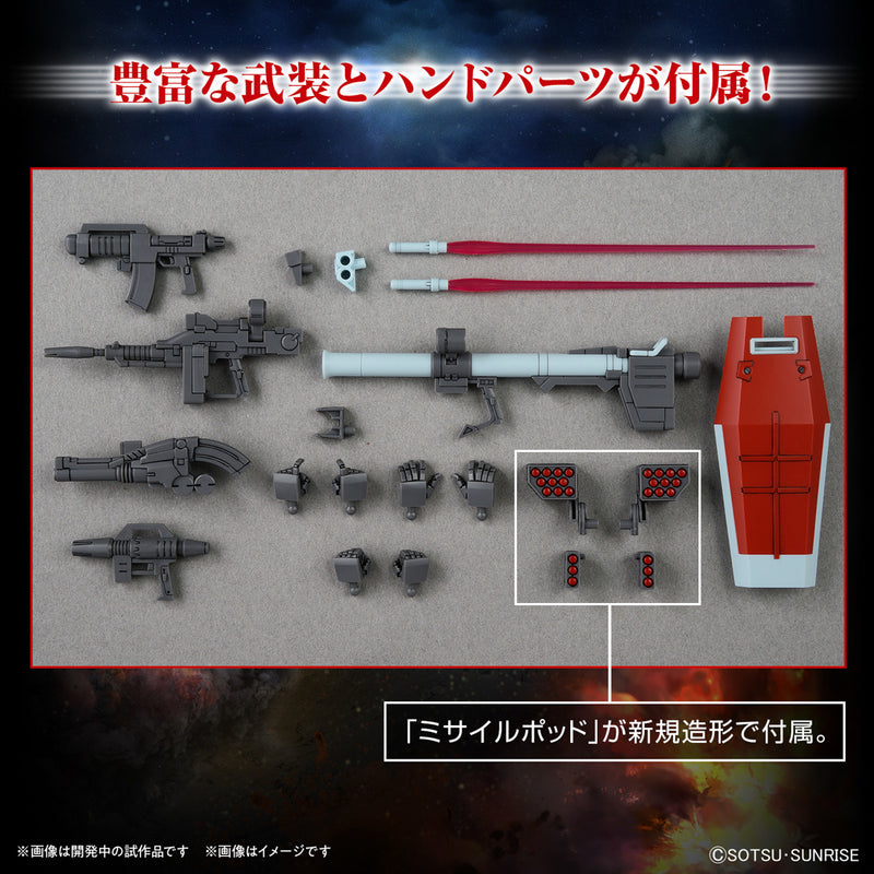 Load image into Gallery viewer, High Grade The Origin 1/144 - GM (Shoulder Cannon/Missile Pod)
