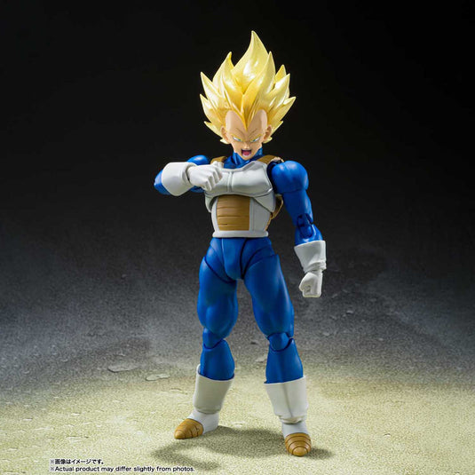 Bandai - S.H.Figuarts - Dragon Ball Z - Vegeta (Awakened Super Saiyan Blood) (2025 Reissue)