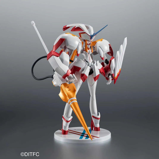 Bandai - S.H.Figuarts X Robot Spirits - Darling In The Franxx - Zero Two and Strelizia Set (5th Anniversary)