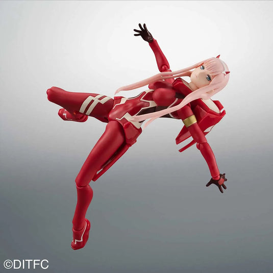 Bandai - S.H.Figuarts X Robot Spirits - Darling In The Franxx - Zero Two and Strelizia Set (5th Anniversary)