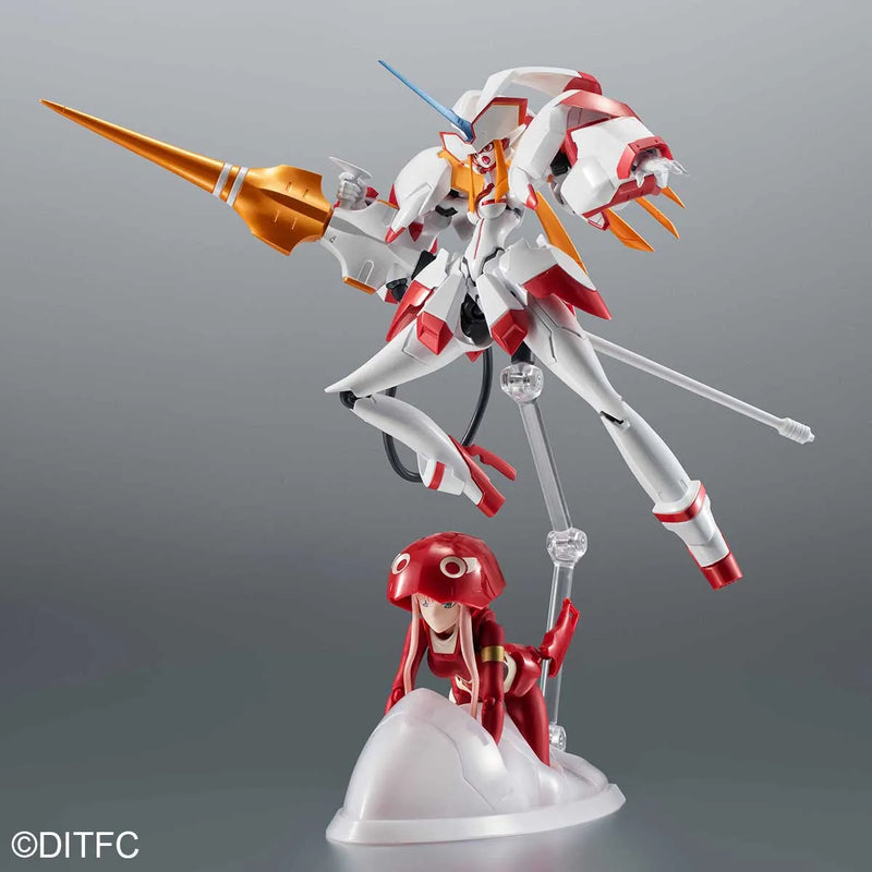 Load image into Gallery viewer, Bandai - S.H.Figuarts X Robot Spirits - Darling In The Franxx - Zero Two and Strelizia Set (5th Anniversary)
