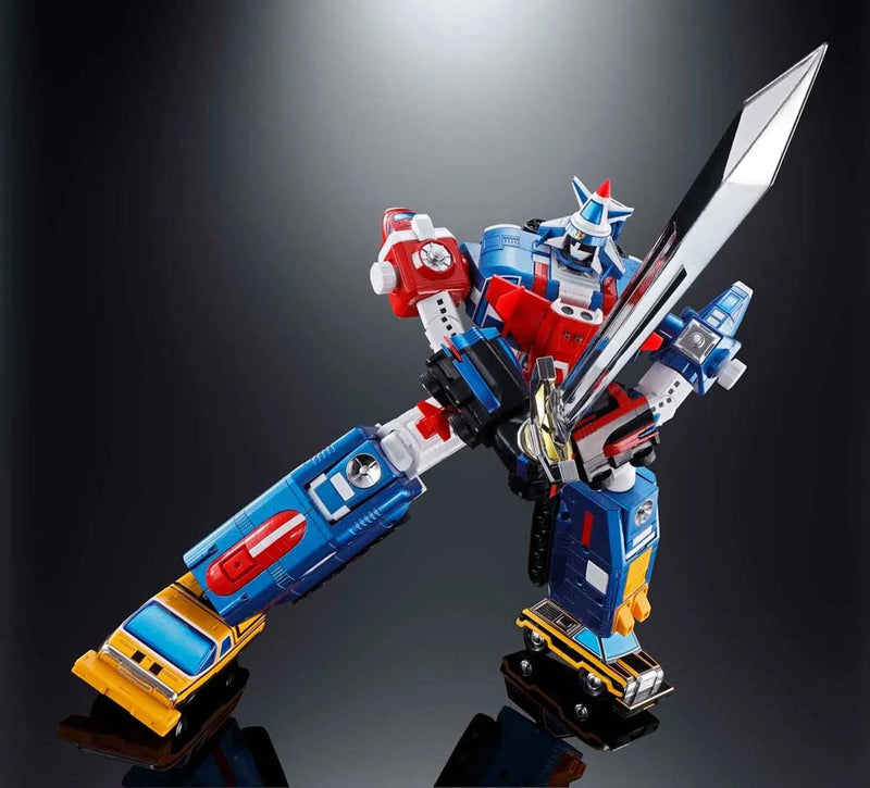 Load image into Gallery viewer, Bandai - Soul of Chogokin - Armored Fleet Dairugger XV - GX88 Dairugger XV (Reissue)
