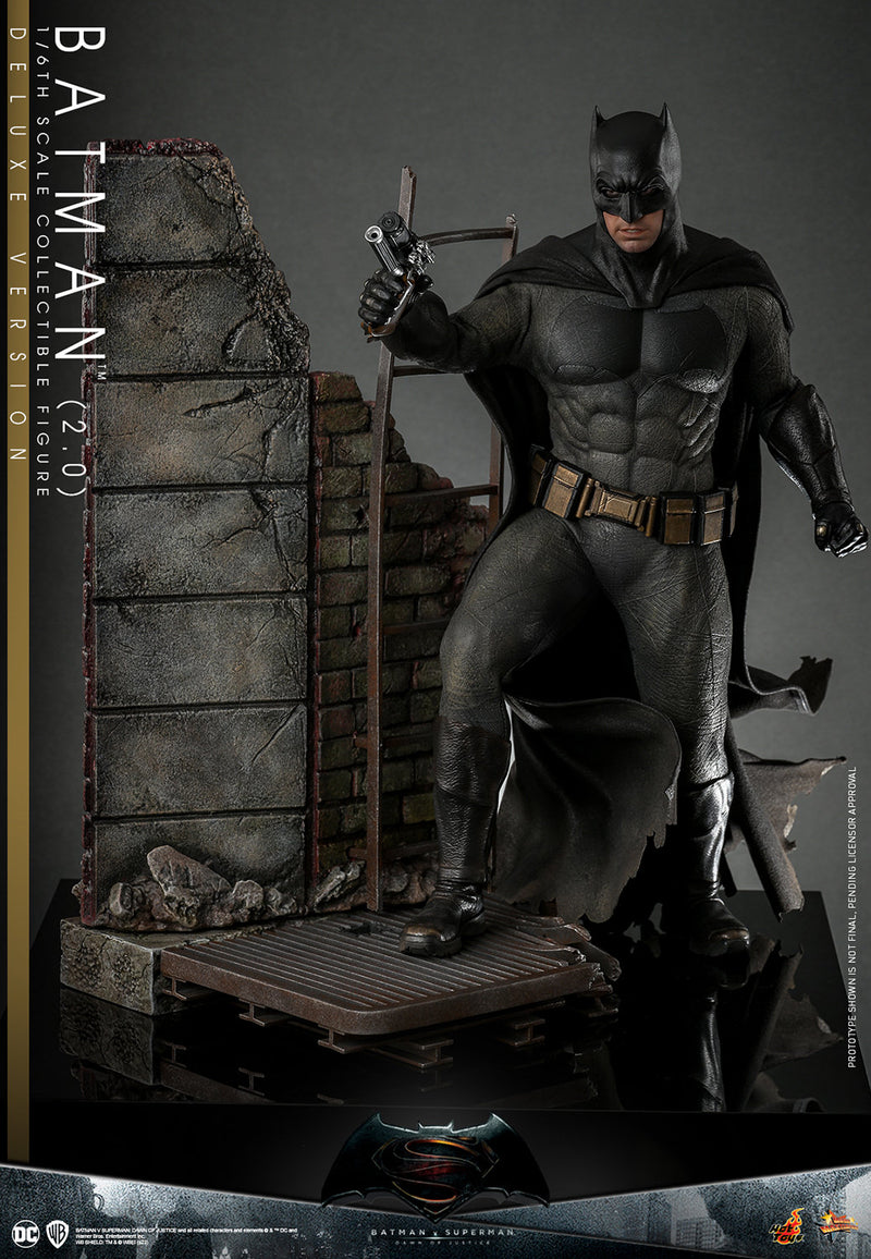 Load image into Gallery viewer, Hot Toys - Batman V Superman: Dawn of Justice - Batman (2.0) (Deluxe Version)
