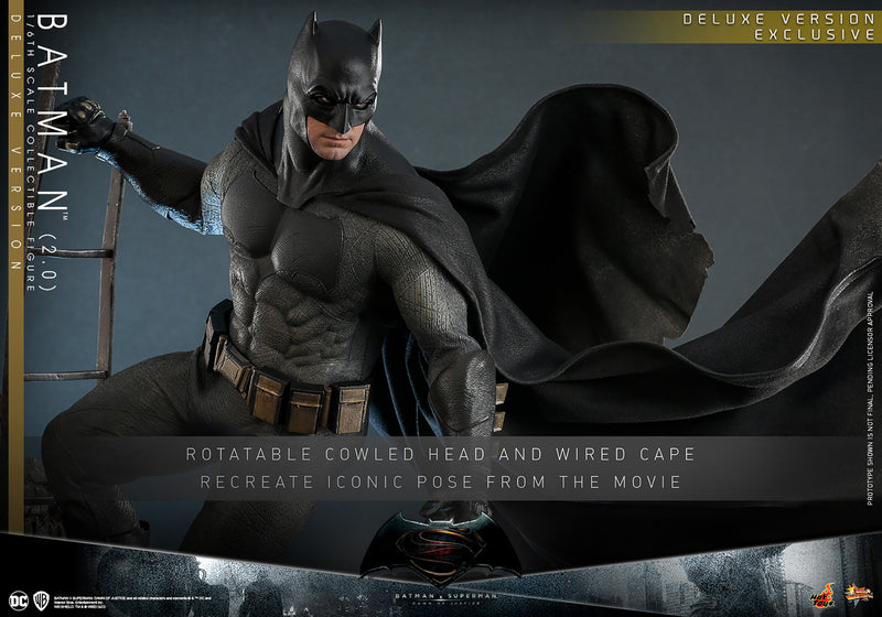 Load image into Gallery viewer, Hot Toys - Batman V Superman: Dawn of Justice - Batman (2.0) (Deluxe Version)
