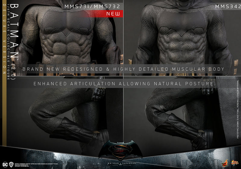 Load image into Gallery viewer, Hot Toys - Batman V Superman: Dawn of Justice - Batman (2.0) (Deluxe Version)
