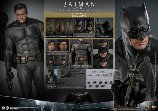 Hot Toys - Batman V Superman: Dawn of Justice - Batman (2.0) (Deluxe Version)