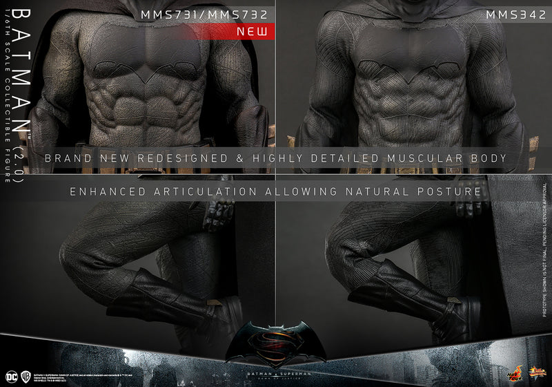 Load image into Gallery viewer, Hot Toys - Batman V Superman: Dawn of Justice - Batman (2.0)
