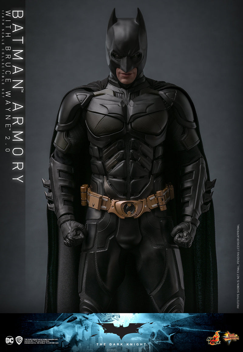 Load image into Gallery viewer, Hot Toys - The Dark Knight - Batman Armory with Bruce Wayne (2.0)
