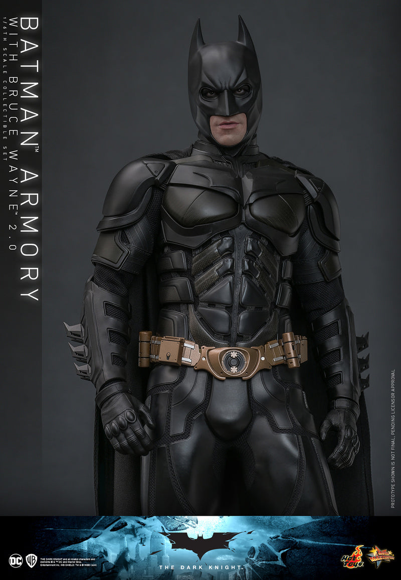 Load image into Gallery viewer, Hot Toys - The Dark Knight - Batman Armory with Bruce Wayne (2.0)

