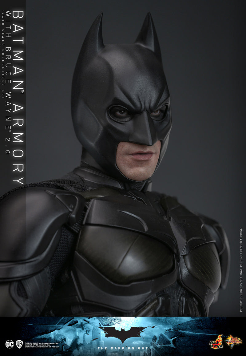 Load image into Gallery viewer, Hot Toys - The Dark Knight - Batman Armory with Bruce Wayne (2.0)
