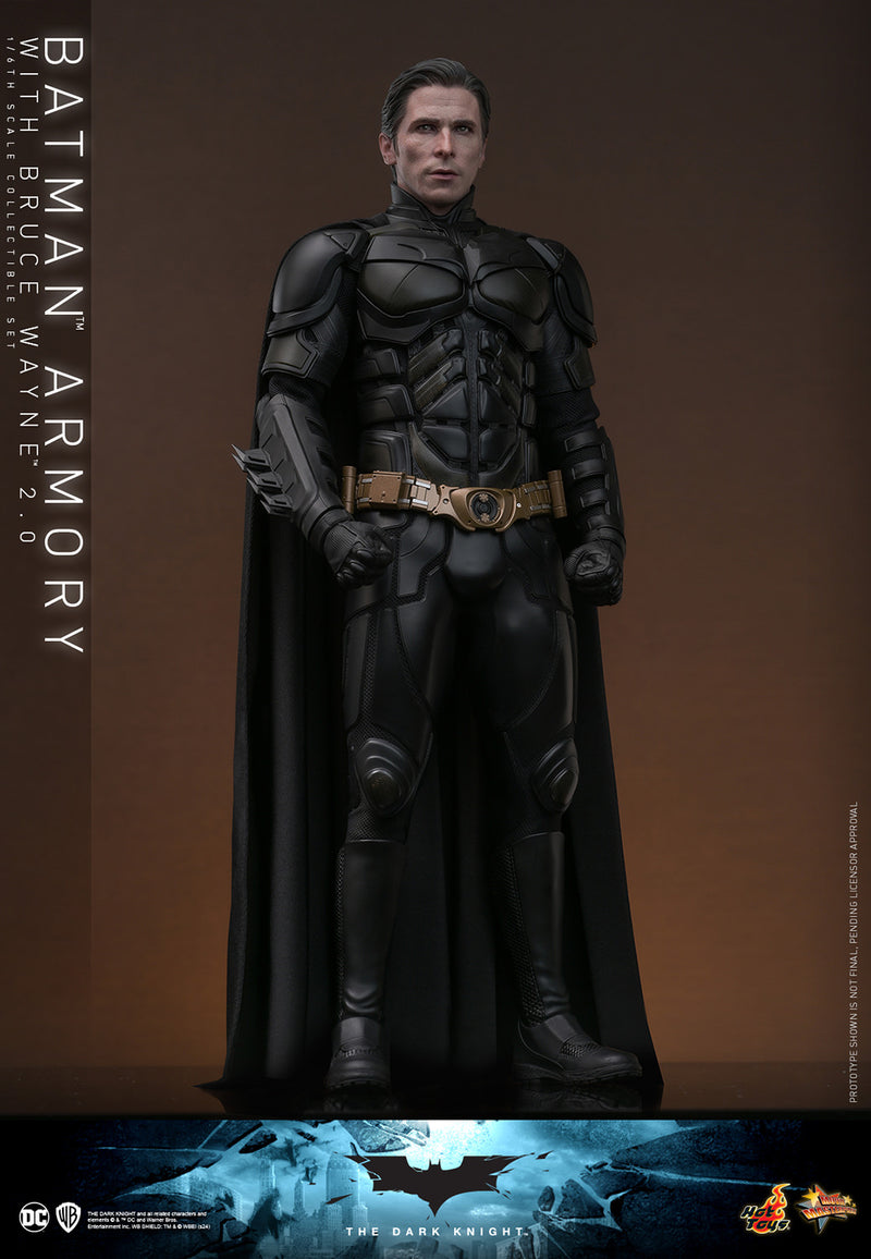 Load image into Gallery viewer, Hot Toys - The Dark Knight - Batman Armory with Bruce Wayne (2.0)
