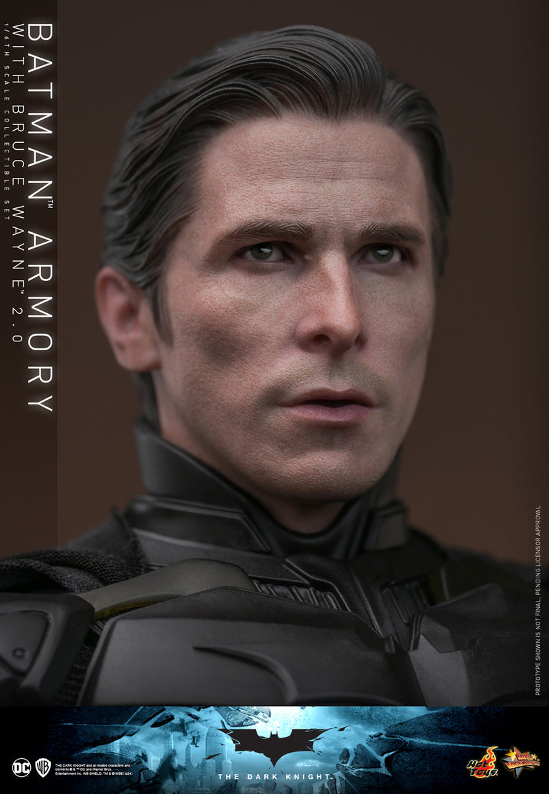 Load image into Gallery viewer, Hot Toys - The Dark Knight - Batman Armory with Bruce Wayne (2.0)
