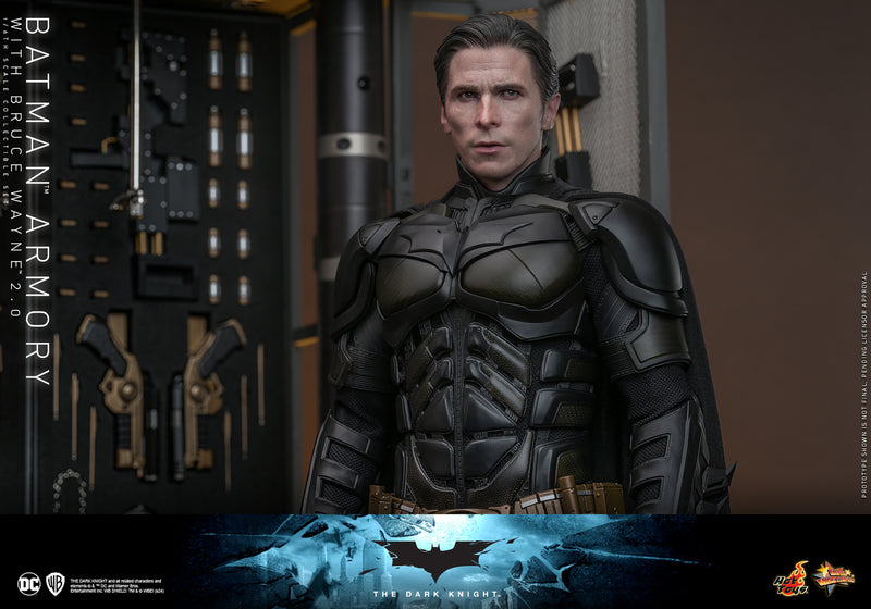 Load image into Gallery viewer, Hot Toys - The Dark Knight - Batman Armory with Bruce Wayne (2.0)
