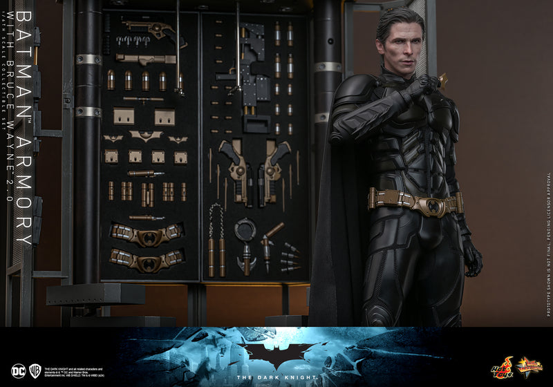 Load image into Gallery viewer, Hot Toys - The Dark Knight - Batman Armory with Bruce Wayne (2.0)
