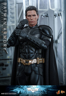 Hot Toys - The Dark Knight Rises - Batman Armory with Bruce Wayne