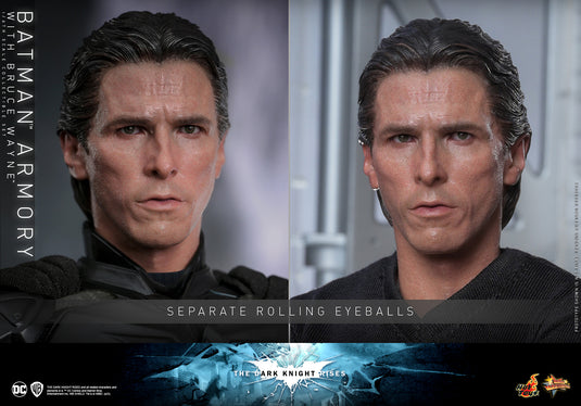 Hot Toys - The Dark Knight Rises - Batman Armory with Bruce Wayne