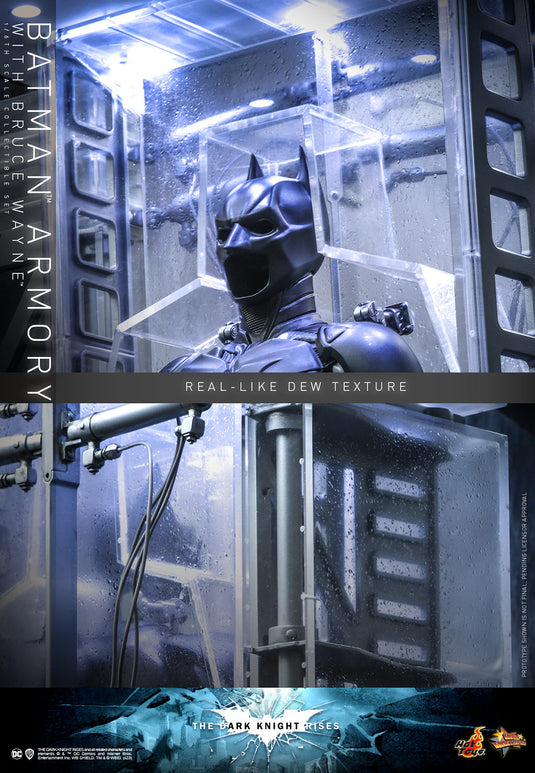 Hot Toys - The Dark Knight Rises - Batman Armory with Bruce Wayne