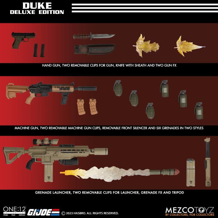 Load image into Gallery viewer, Mezco Toyz - One 12 G.I. Joe - Duke (Deluxe)
