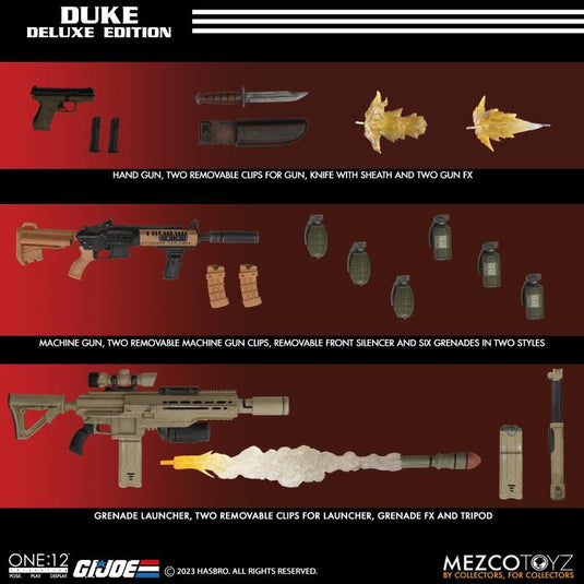 Mezco Toyz - One 12 G.I. Joe - Duke (Deluxe)