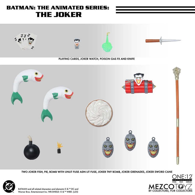 Load image into Gallery viewer, Mezco Toyz - One 12 Batman: The Animated Series - The Joker
