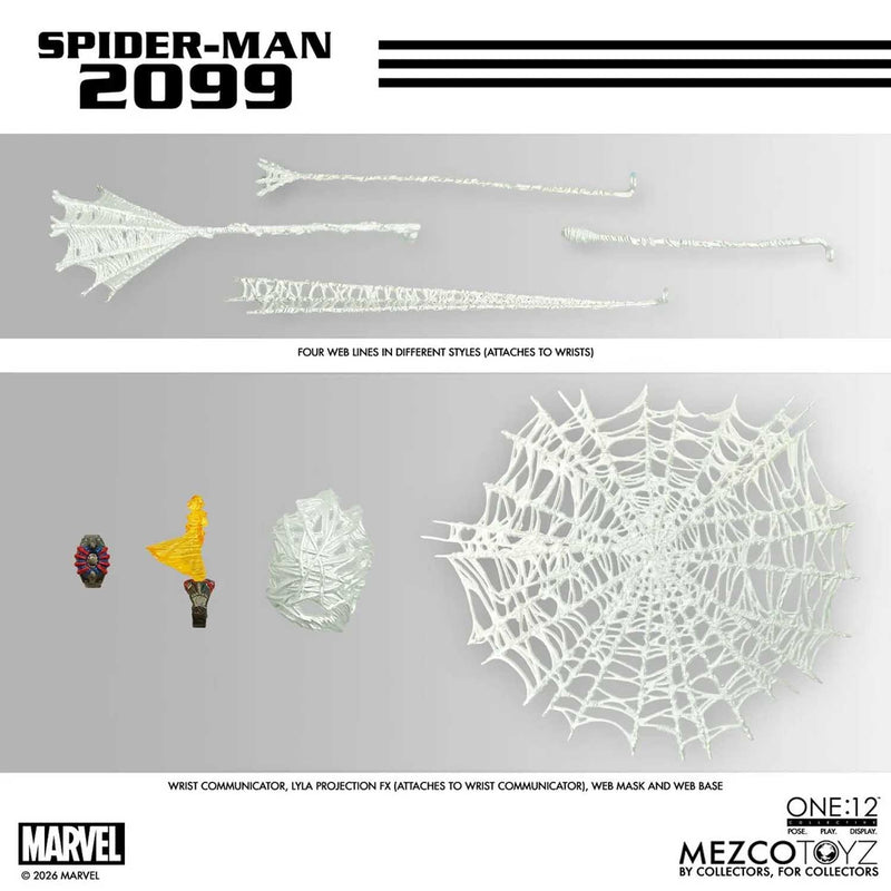 Load image into Gallery viewer, Mezco Toyz - One 12 Marvel Comics - Spider-Man 2099
