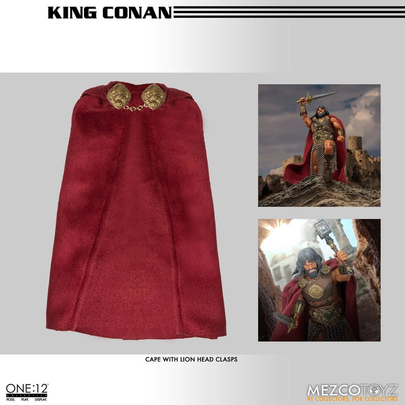 Load image into Gallery viewer, Mezco Toyz - One 12 Conan The Barbarian - King Conan
