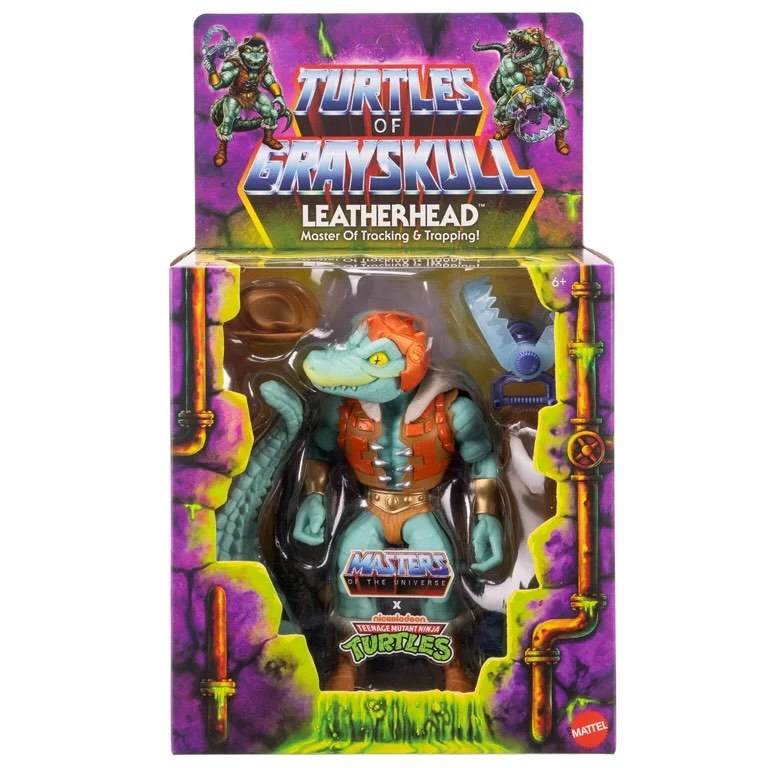 Load image into Gallery viewer, Masters of the Universe - Origins Turtles Of Grayskull Deluxe Leatherhead
