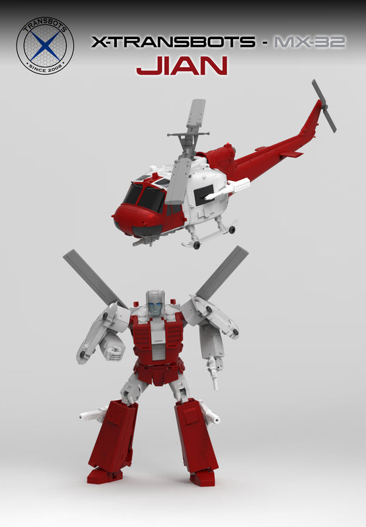X-Transbots - MX-32 Jian
