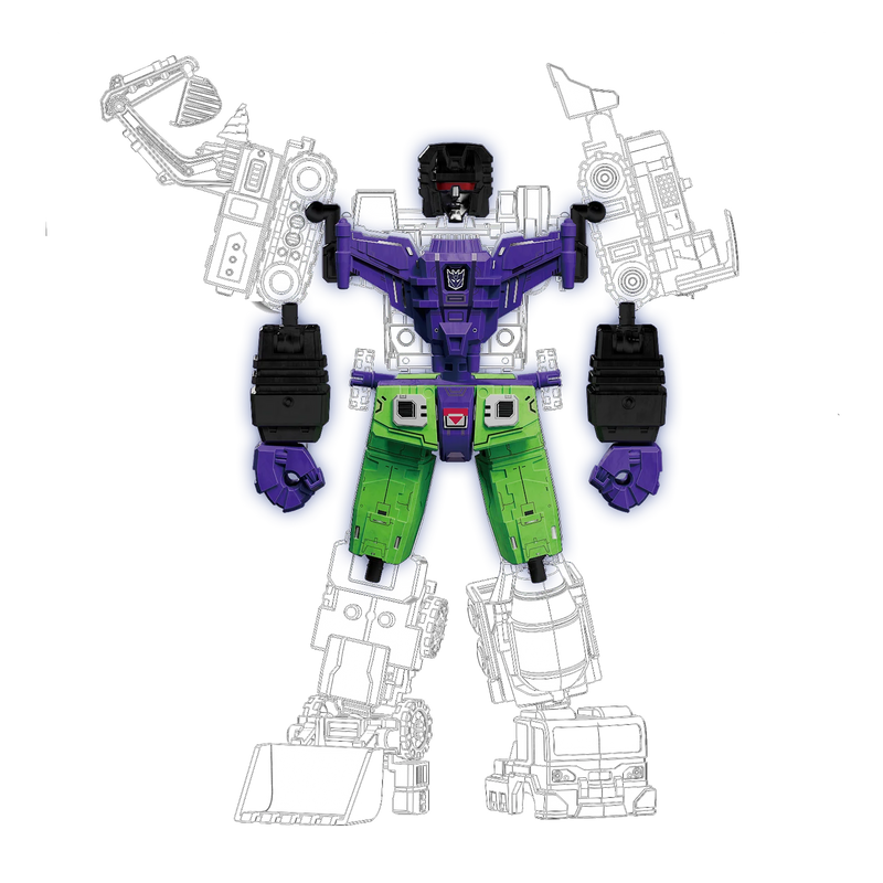 Load image into Gallery viewer, Blokees - Transformers Defender Devastator Kits Combining Accessory
