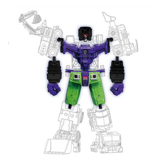 Blokees - Transformers Defender Devastator Kits Combining Accessory