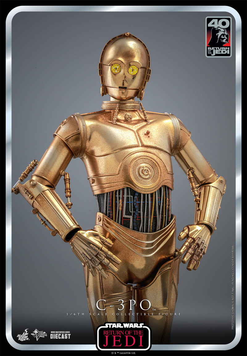 Load image into Gallery viewer, Hot Toys - Star Wars Return of the Jedi 40th Anniversary - C-3PO
