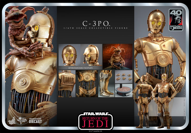 Load image into Gallery viewer, Hot Toys - Star Wars Return of the Jedi 40th Anniversary - C-3PO
