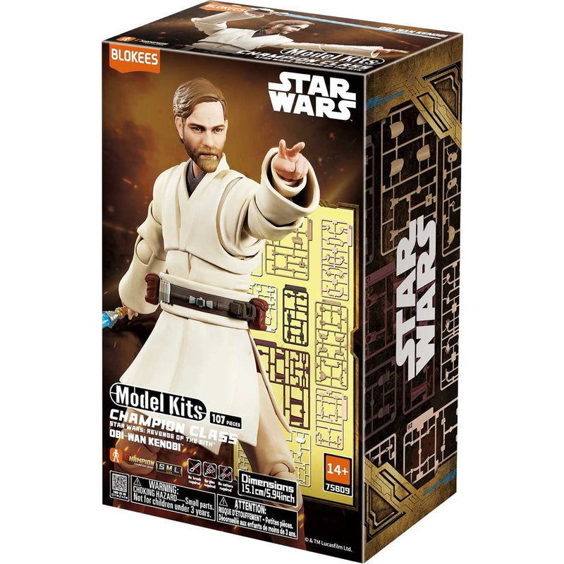 Load image into Gallery viewer, Blokees - Champion Class 09 - Star Wars: Revenge of the Sith Obi-Wan Kenobi Model Kit
