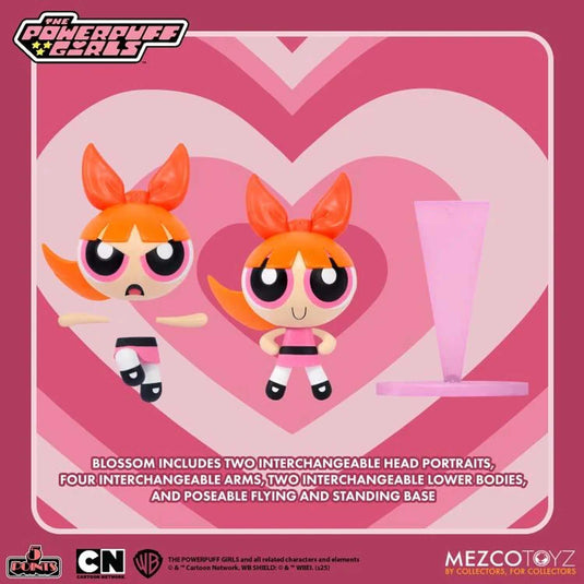 Mezco Toyz - The Powerpuff Girls 5 Points Series Set of 4
