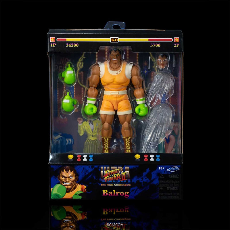 Load image into Gallery viewer, Jada Toys - Ultra Street Fighter II The Final Challengers - Balrog (Player 2 Version) 1/12 Scale
